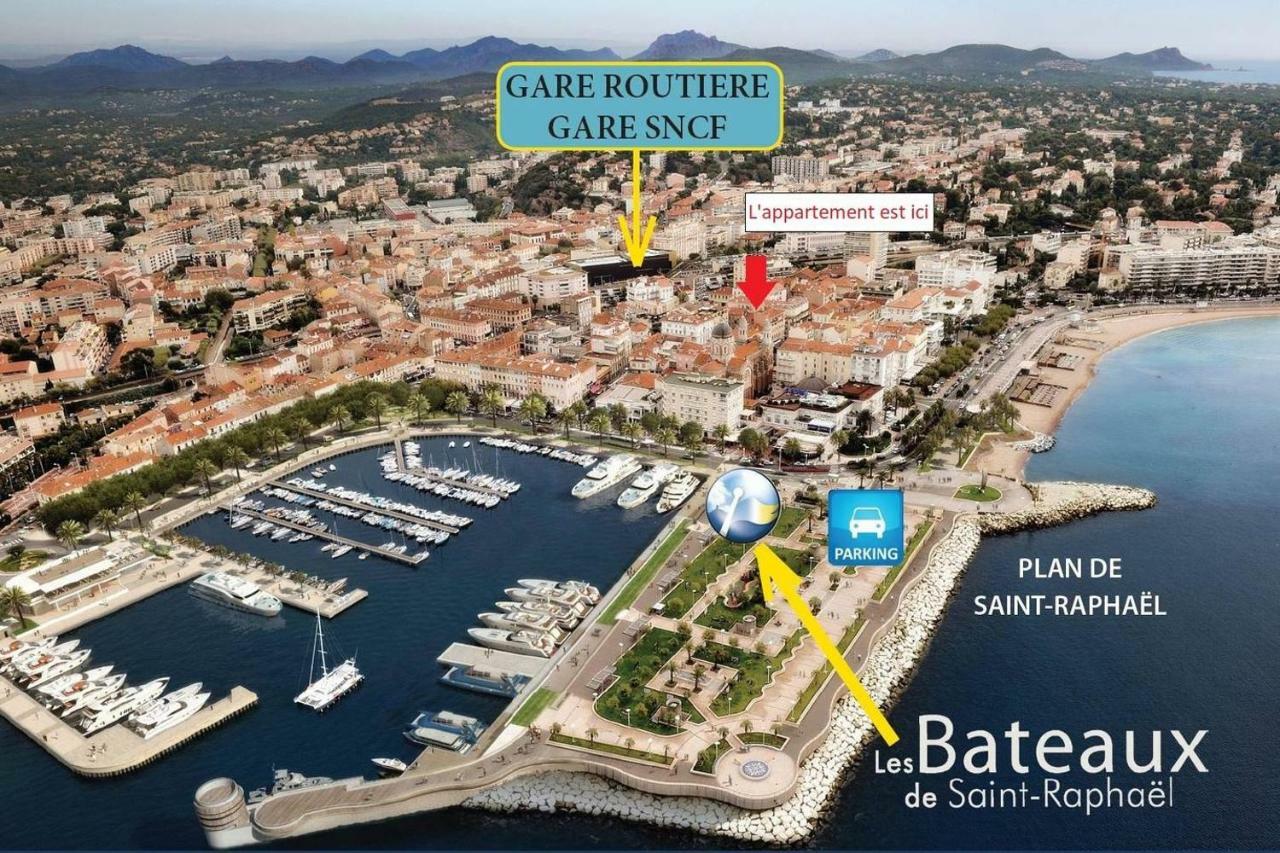 F2 Chambre En Duplex Saint-Raphaël المظهر الخارجي الصورة